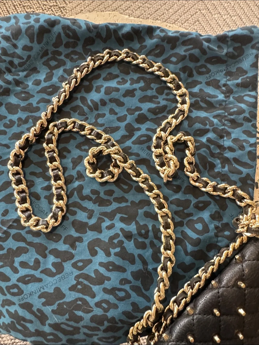 🖤 Rebecca Minkoff — Quilted Affair Mini with Studs 🖤